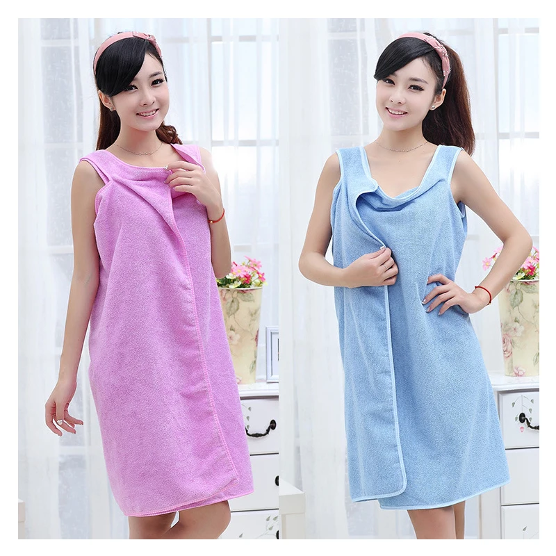 

2016 Hot Sale High Quality 100% New Fashion Swimwear Shower Body Spa Bath Robe Towel Bathrobe for Lady & Women