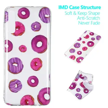 

100pcs/lot Ultra Thin Art Printed Soft TPU Silicone Bags For Samsung Galaxy M10 M20 M30 A40 A50 A70 Back Phone Cover Case
