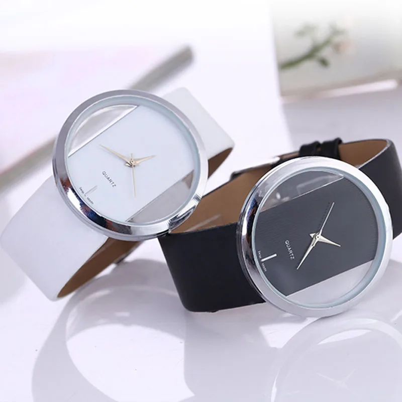 

Simple And Transparent Hollow Retro Women's Watch Digital Wristwatches Fashion Casual Student Watches Free Shipping Sale
