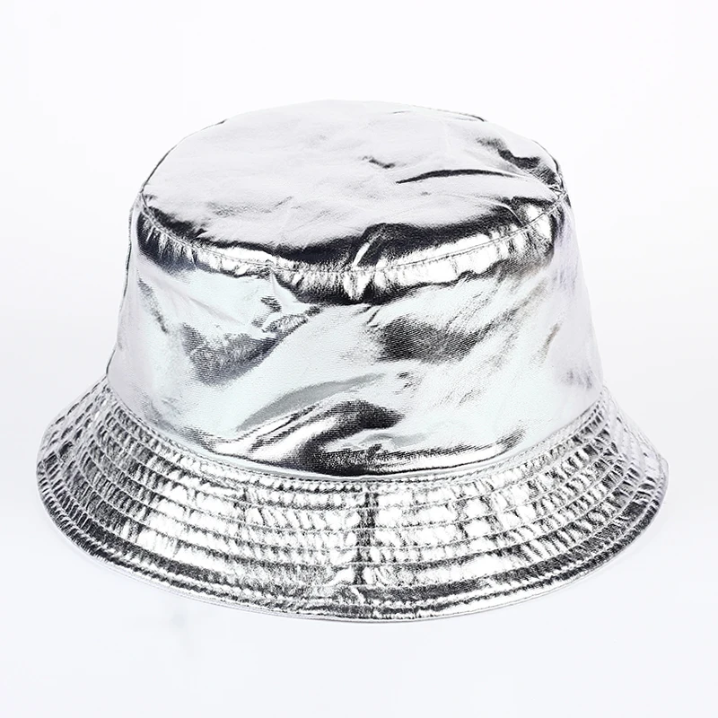 silver sun hat