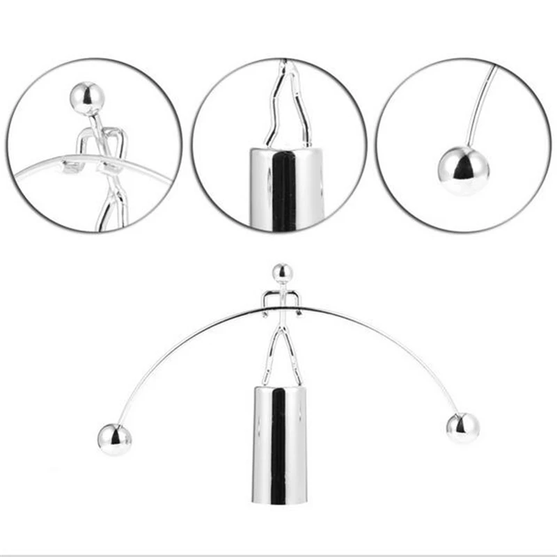 2019 новые металлические маятник Ньютона Физика Наука вечный баланс Вес подъема