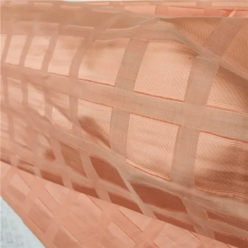 Африканский dashiki юбка ткань из Дубая atiku ткани для мужчин белая кружевная ткань tissu dentelle хлопок 5yard/lot5869 - Цвет: peach