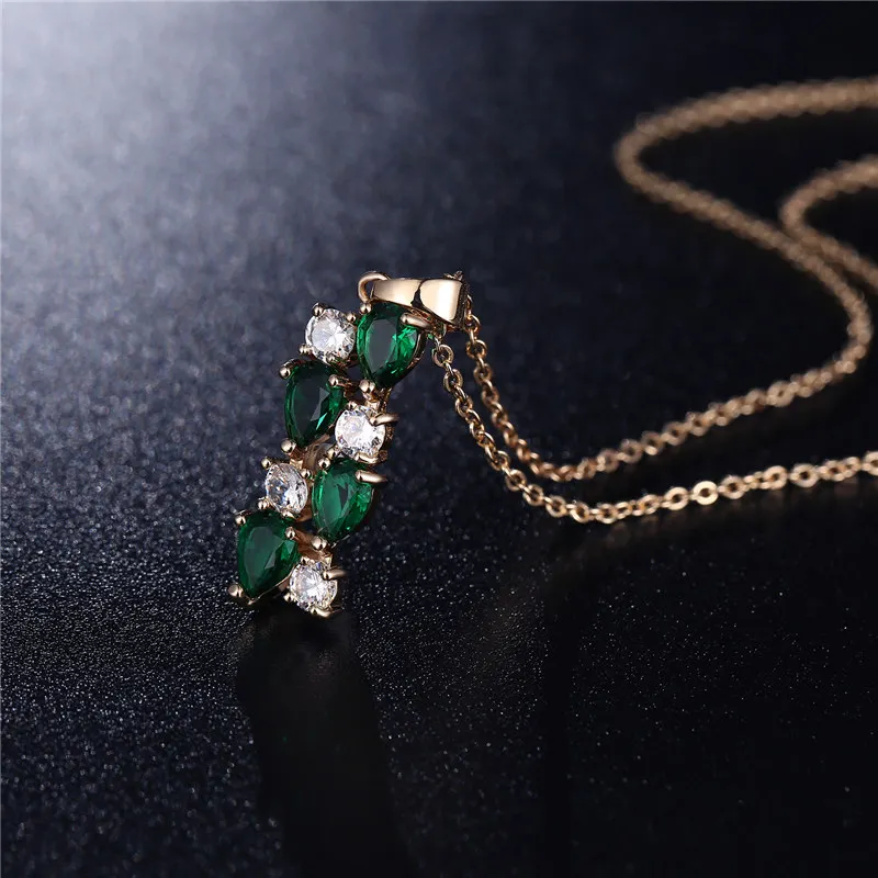 Женский Свадебный комплект из колье и серёг с фианитом|jewelry sets|earrings ring setmona lisa jewelry