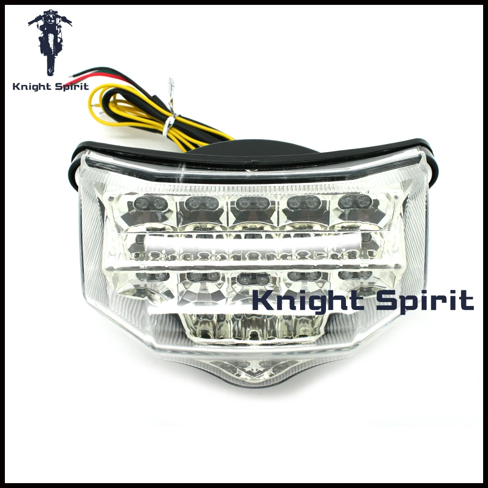 For yamaha fz6 fazer 2004-2010 Integrated Motorcycle Accessories LED Tail Light Brake Light Turn Si - 32830101366