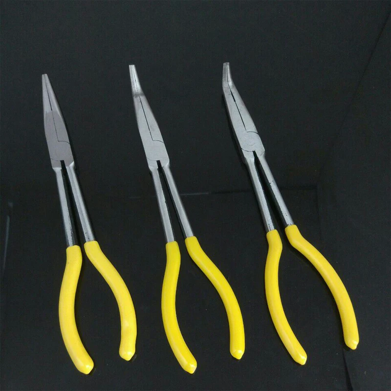 11" 280mm 25/45/90 Degrees Multi function Bent Nose Pliers High Quality