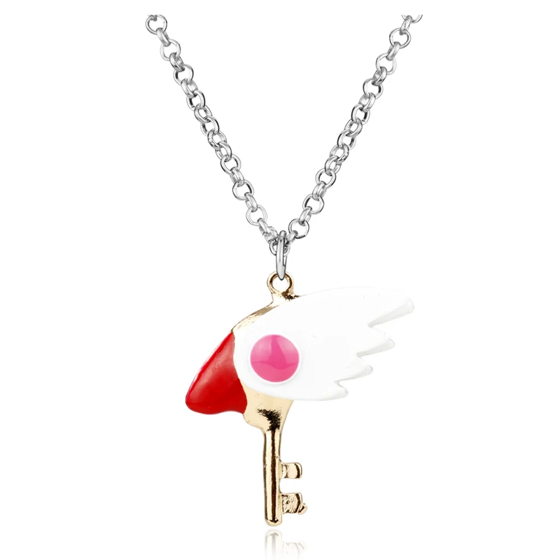 Лидер продаж Сейлор Мун Cardcaptor Sakura очарование кулон ожерелье Аниме Card Captor сердца