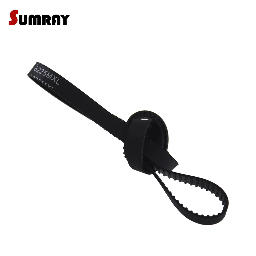 Зубчатый ремень SUMRAY MXL 177/180/182/183/184/185/187/188/189/191 резиновый шириной 6/10 мм для станка с