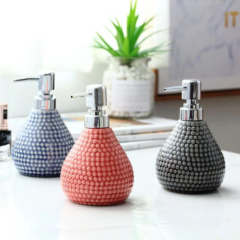 NEWYEARNEW 400ML European Ceramic hand washing liquid bottle Bottling