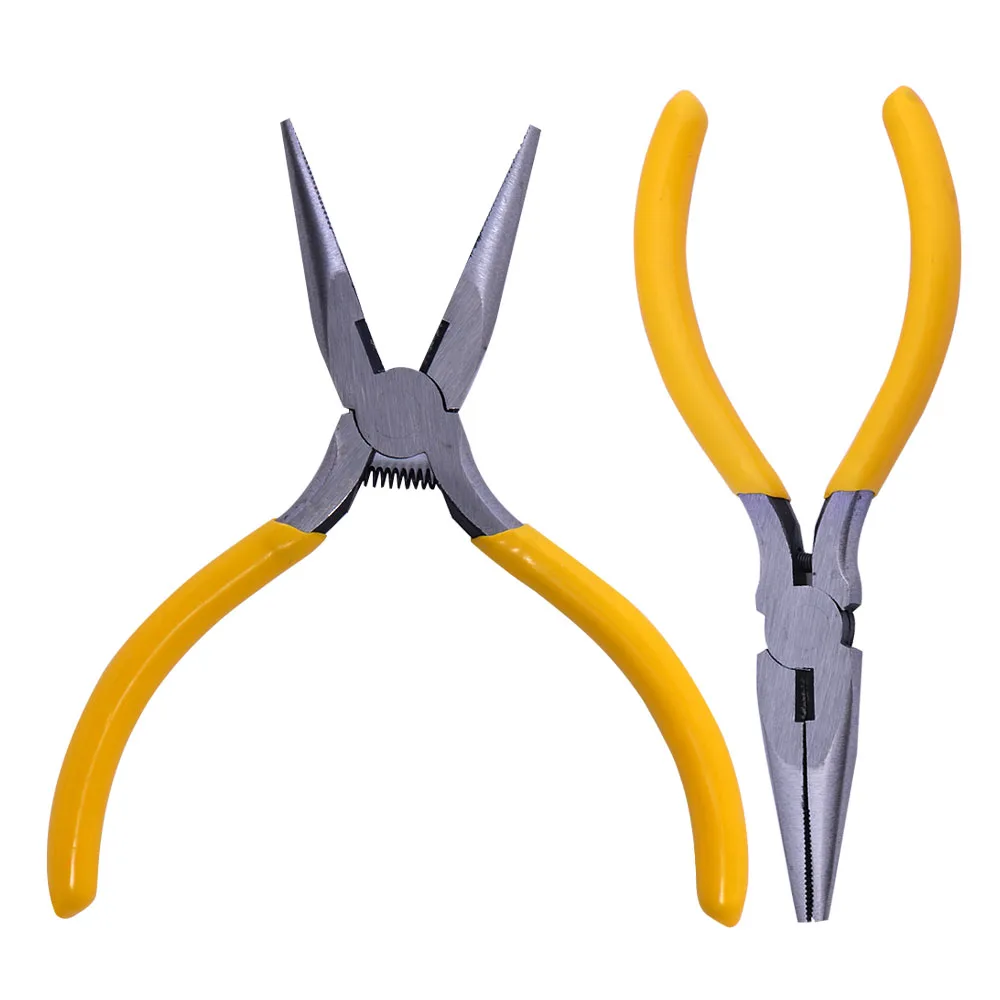 

QIYIGE Jewelry Tools DIY Mini Pliers Oblique Mouth Pliers jewelry hand-beaded diy pliers series hardware tools