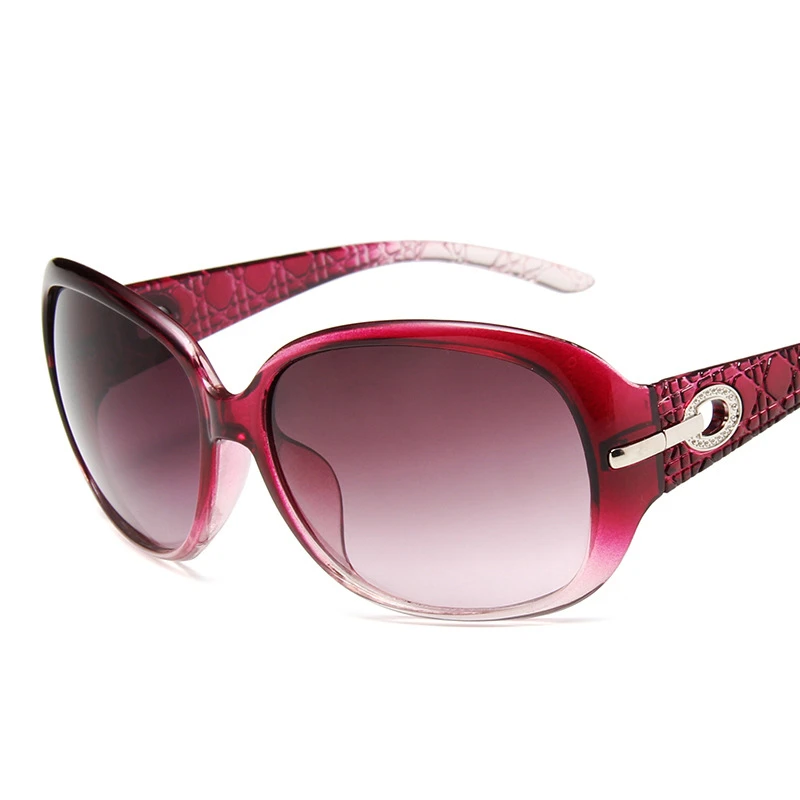 Модные женские солнцезащитные очки в европейском и американском стиле, Классические солнцезащитные очки в стиле ретро с леопардовым принтом и защитой от ультрафиолета - Lenses Color: White