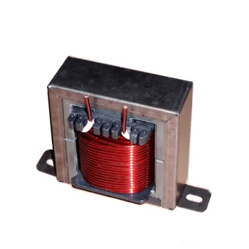 

High-power shutdown inductor EE85 magnetic core transformer pure copper enameled wire with fixed bracket promotion