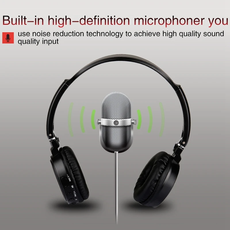 Fugn Fg-16 Bluetooth стерео беспроводные наушники Bluetooth 4,2 гарнитура складная конструкция встроенный микрофон Handfree mp3-плеер
