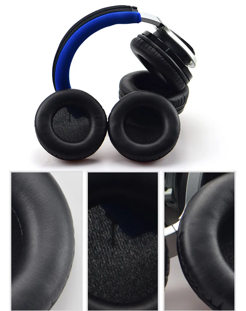 High Quality Protein Skin Foam Ear Pads Cushions for Creative Aurvana Live2 Headphones Earpad 10.15 (6)