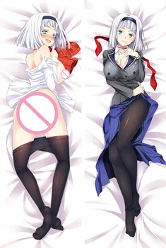 

MMF Shimoseka Anna Nishikinomiya & Ayame Shimoneta to Iu Gainen ga Sonzai Shinai Taikutsu na Sekai Dakimakura body Pillowcase