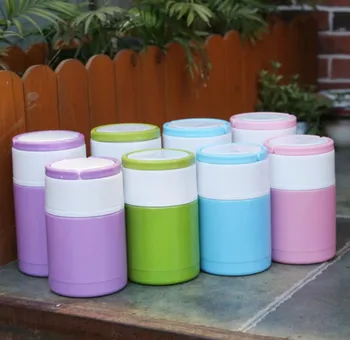 

800/1000ML 304 Stainless Steel Lunch Box Food Thermal Jar Vacuum Insulated Soup Thermos Containers