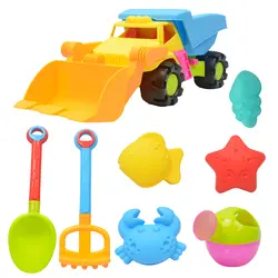 MagiDeal 8 шт Детские пляжные игрушки набор песочница Игрушки для малышей игрушка для улицы