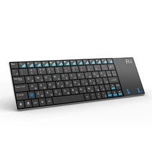 Russian Keyboard Rii mini K12+ Wireless Keyboard and Rii mini K12+ Bluetooth Keyboard with Touchpad mouse for PC Tablet Android