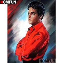 

HOMFUN Full Square/Round Drill 5D DIY Diamond Painting "male singer" Embroidery Cross Stitch 3D Home Decor Gift A13349