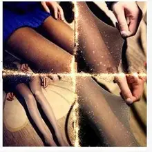 Японские жемчужные шелковые чулки даже брюки серебряный лук ультратонкий серебряный крючок шелк