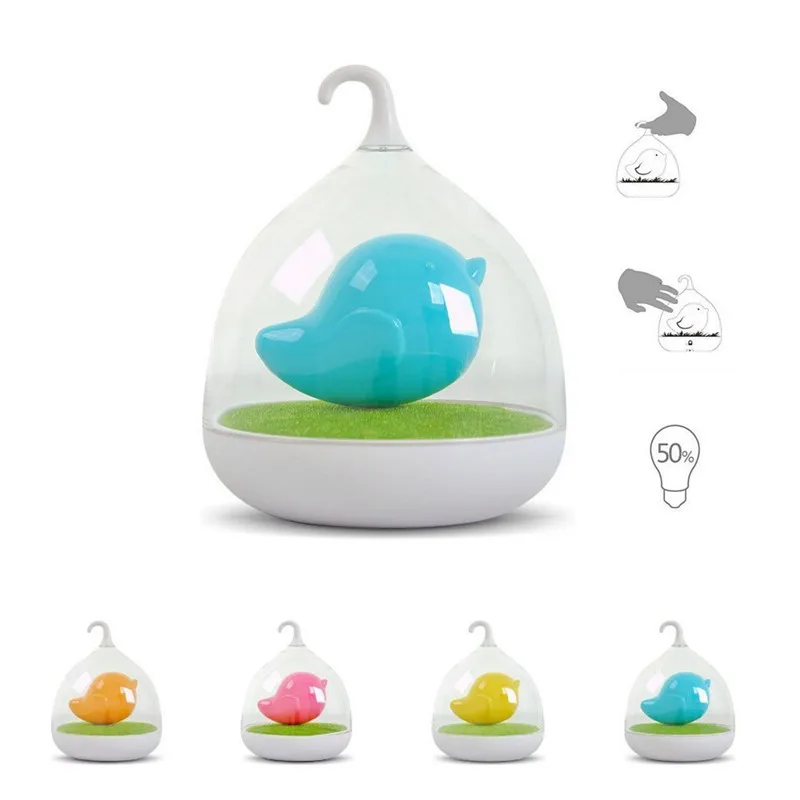 Kids Night Light Micro Landscape Led Night Lamp USB Charing Touch