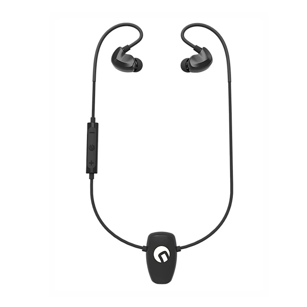 Kopen Nowall ch 1 dual driver dynamische + balanced armature hybrid bass draadloze bluetooth in ear oordopjes oordopjes voor mp3 ipod iphone