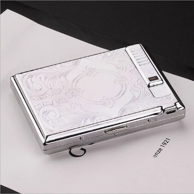 Чехол для зажигалок USB для 20 сигарет