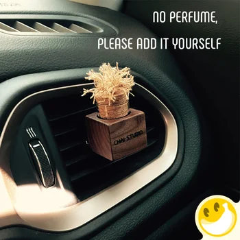 

Log Custom style accessories car Air Freshener Air Conditioner outlet vent clip Vehicle perfume for gift