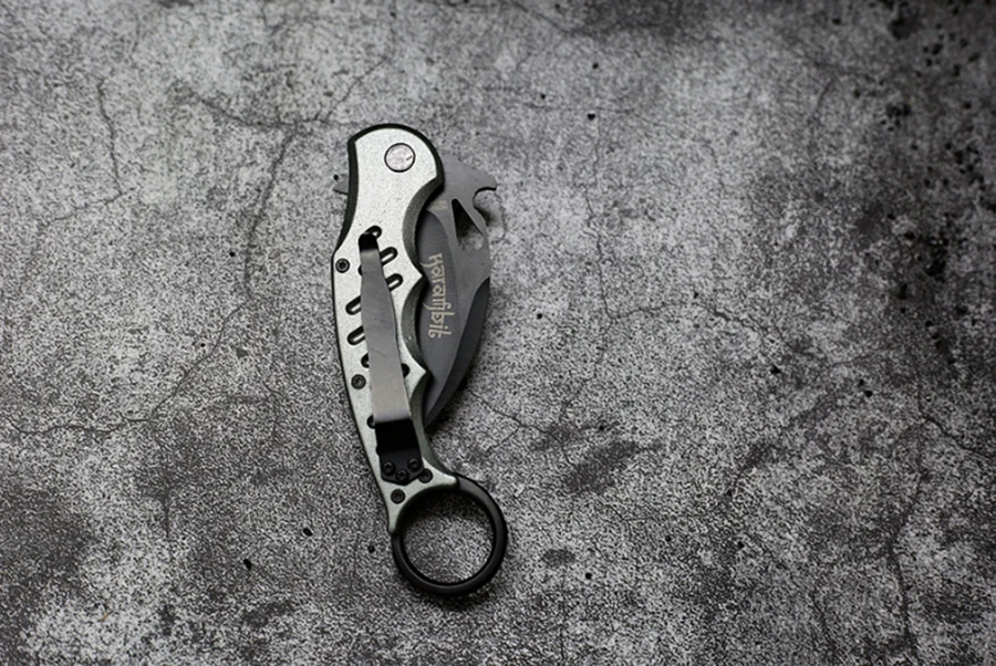 Новинка, складной нож Karambit 5Cr13, лезвие для тренировок, кемпинга, выживания, охоты, тактические ножи, EDC, ручной инструмент