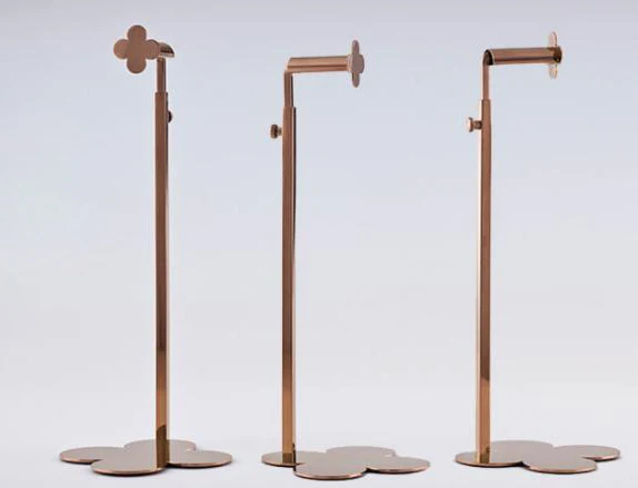 Best New Metal Bag Hook Stand Handbag Display Holder Rack Stand Rose Gold Bracket Hanging Wig Cap Hat Holder Cabinet Storage Rack