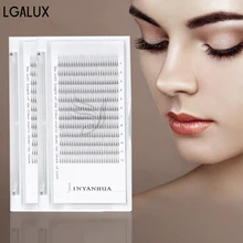 2d мягкие натуральные накладные ресницы 360 пряди в каждой коробке ручной работы, норковые Объемные Накладные ресницы премиум класса