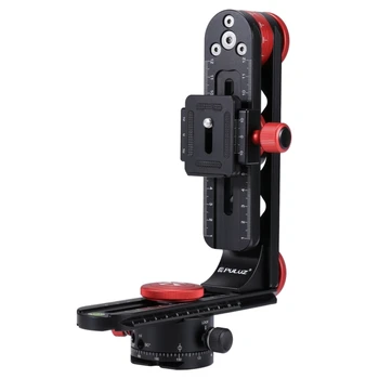 

Camera Quick Release Plate Set 720 Degree Panoramic Aluminum Alloy Adjustable Ball Head Fixed Plate+Quick Release Plate Kits