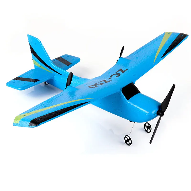 RC Airplane Trainer Plane RTF Ready To Fly Good for Beginner Wingspan Foam Hand Throwing Glider RC Plane Toys Kids Gifts
