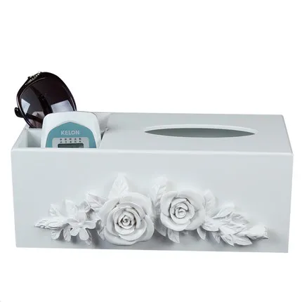 

fashion table tissue box coffee table remote control tissue storage box
