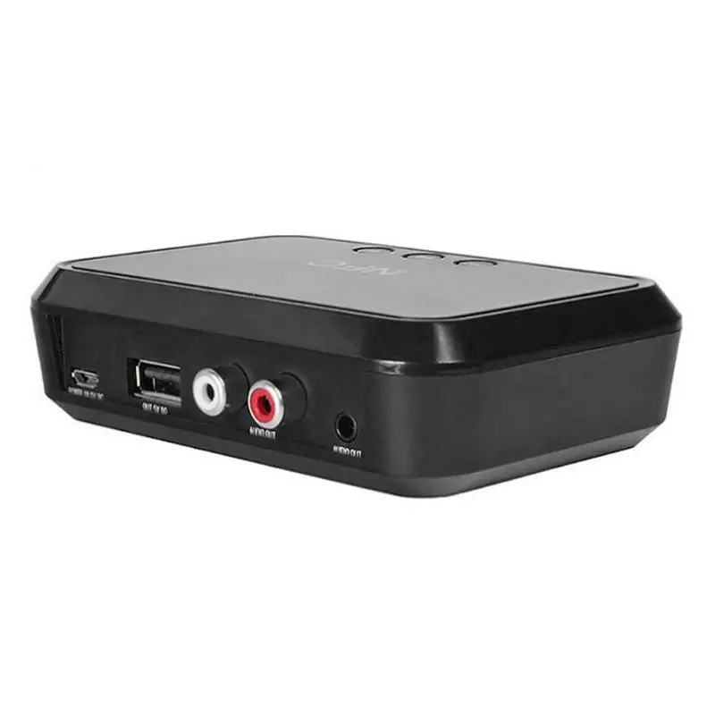 Стереоаудиоприемник NFC Bluetooth Портативный беспроводной адаптер с выходом 3 5 мм/RCA