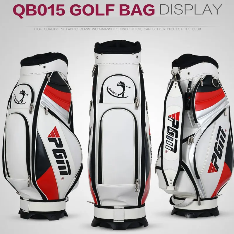 

Pgm Authentic Golf Bag Men And Women The Standard Package Pu Golf Bag Can Hold A Full Set Golf Training Equipments D0076
