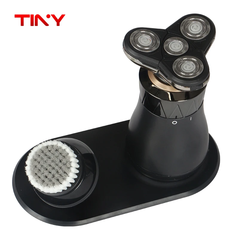 

TINY Washable Rechargeable Electric Shaver for Men 3D Floating Hair Trimmer Razor Professional Shaver Shaving