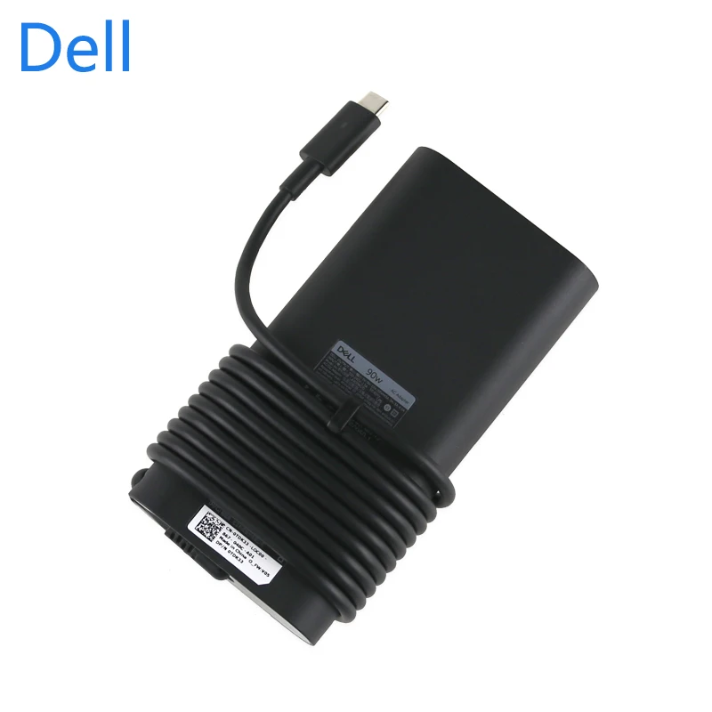 Подлинная Dell 20 в 4.5A 90 Вт USB-C Тип C ноутбук AC зарядное устройство для адаптера для Dell широта 11 5179 12 7275 13 7370