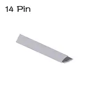 Wholesale 500pcs microblading needle 14 pin microblading sobrancelha caneta tebori blades for permanent eyebrow tattoo