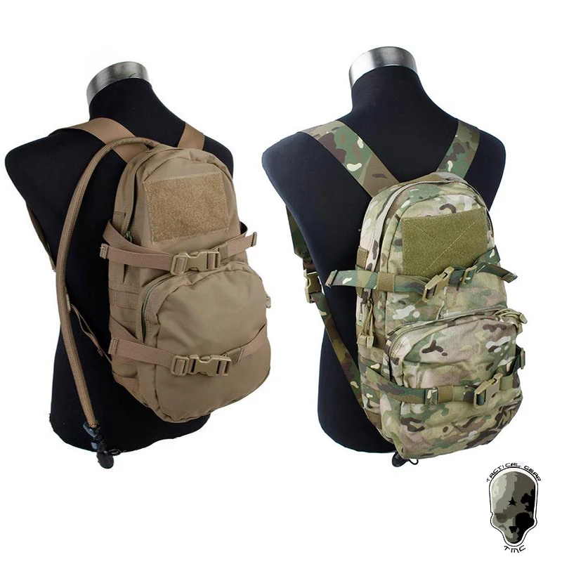 

TMC Modular Assault Pack w 3L Hydration Bag Carrier Molle Backpack Military Tactical Combat Gear Multicam Coyote Brown