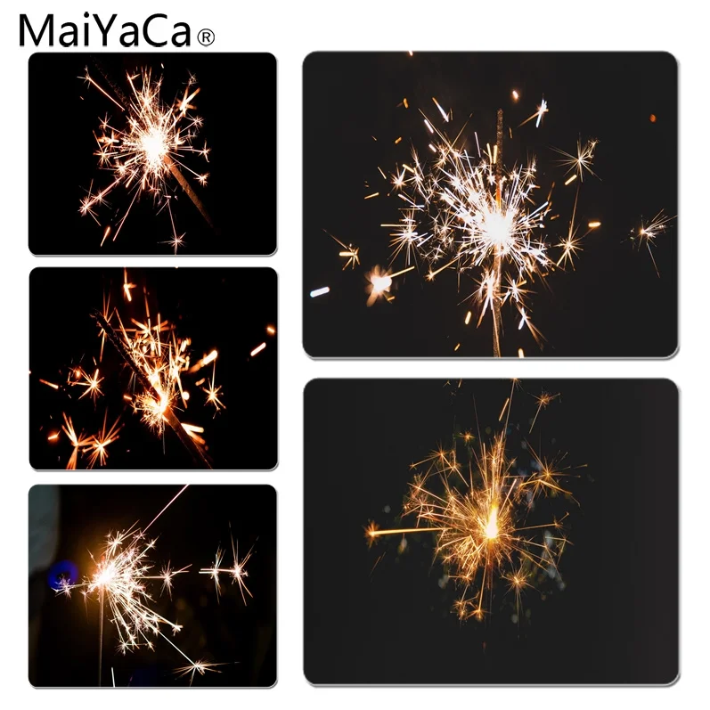 MaiYaCa праздничный Sparks силиконовый коврик для мышки размер игры для 180x220x2 мм и 250x290x2 мм маленький коврик для мыши