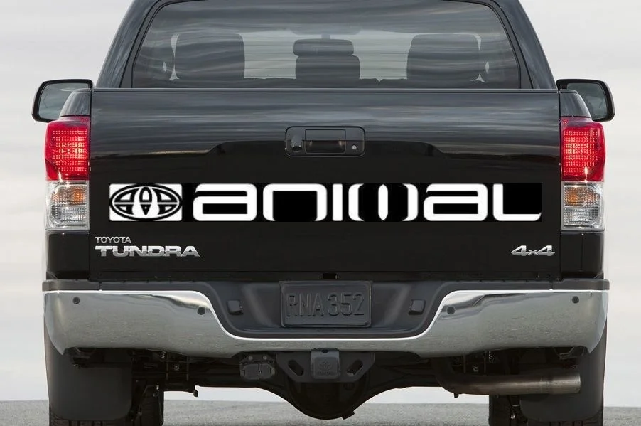 

For 1x xLarge Animal surf logo vinyl car / van graphic decal stickers in any colour Car Styling
