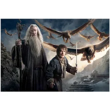 Хоббит Гэндальф и орел полная квадратная круглая Алмазная вышивка 5D Diy алмазная живопись стразы на заказ крест StitchZP-888