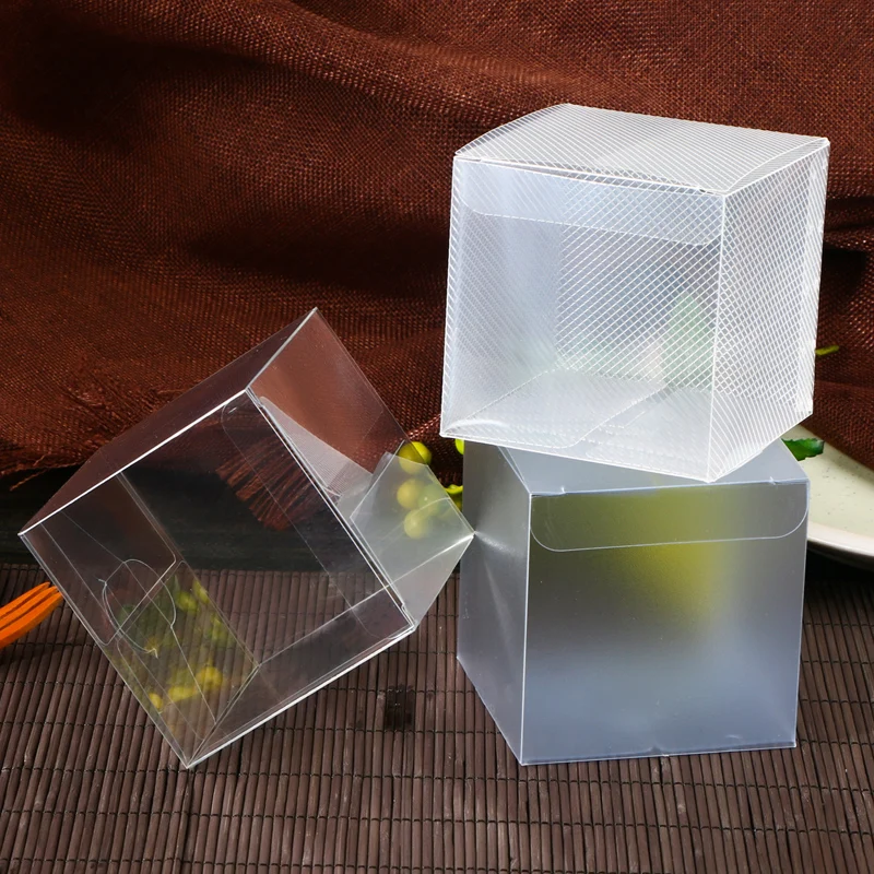 11 см до 20 см квадратная прозрачная коробка 20pcs7 виды большой мальчик коробка подарочная коробка с фруктами прозрачная квадратная коробка духи конфеты прозрачный ПВХ