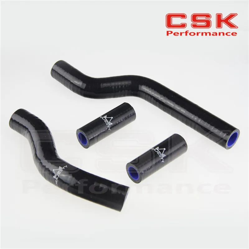 

Silicone Radiator silicon Hose for YAMAHA YZ250 YZ 250 2002-2012 03 04 05 06 BK