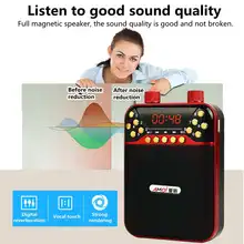 Мини Портативный FM телескопическая антенна радио P ocket коротковолновой приемник динамик большой объем FM радио