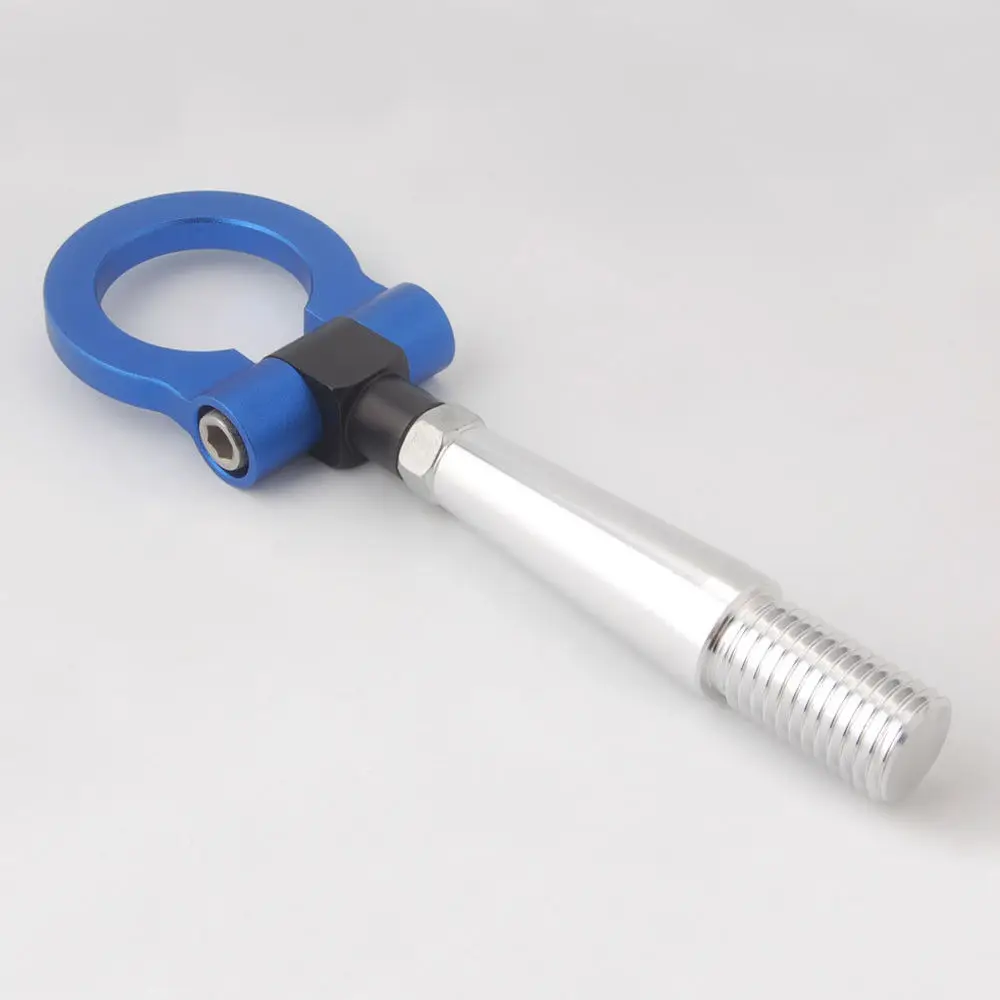 Bbq @ fuka 1 قطعة سيارة الجبهة الخلفية المسمار سباق الألومنيوم cnc tow هوك لميتسوبيشي لانسر ايفو ex 5 اللون