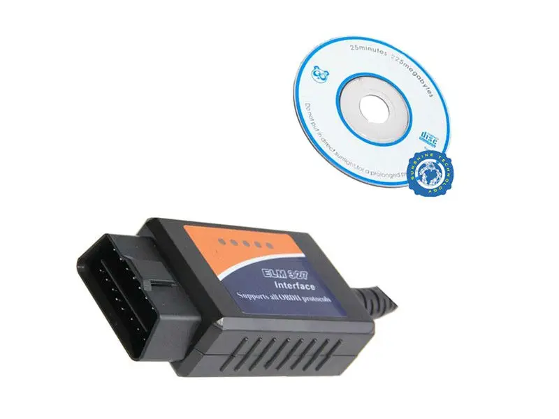 Самые низкие цены Лучшее качество ELM 327 USB V1.5 Интерфейс сканер OBD2 OBD II Авто диагностический инструмент usb elm327