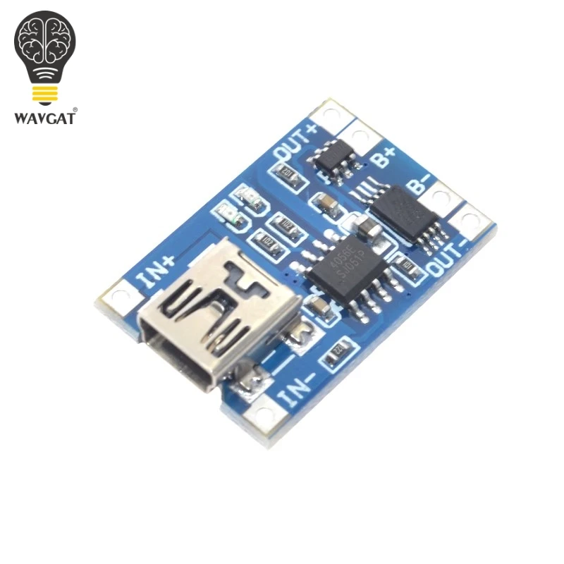Мини USB 5V 1A 18650 TP4056 модуль зарядного устройства литиевой батареи зарядная плата с