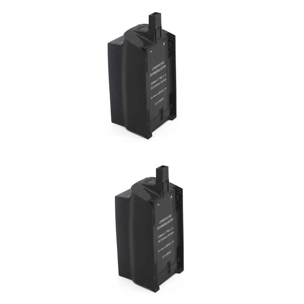 2Pcs 2500Mah 11.1V Capacità Di Aggiornamento Lipo Batteria Per Parrot Bebop Drone 3.0 Drone Batteria Di Ricambio Per Pappagallo Bebop Drone 3.0
