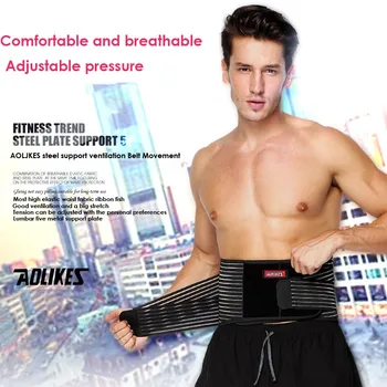 

Steel Plate Waist Support Back Brace for Back Pain Waist Sweat Belt Health Back Support for Waist Protectction